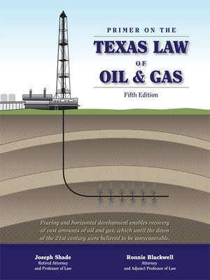 cover image of Primer on the Texas Law of Oil and Gas
